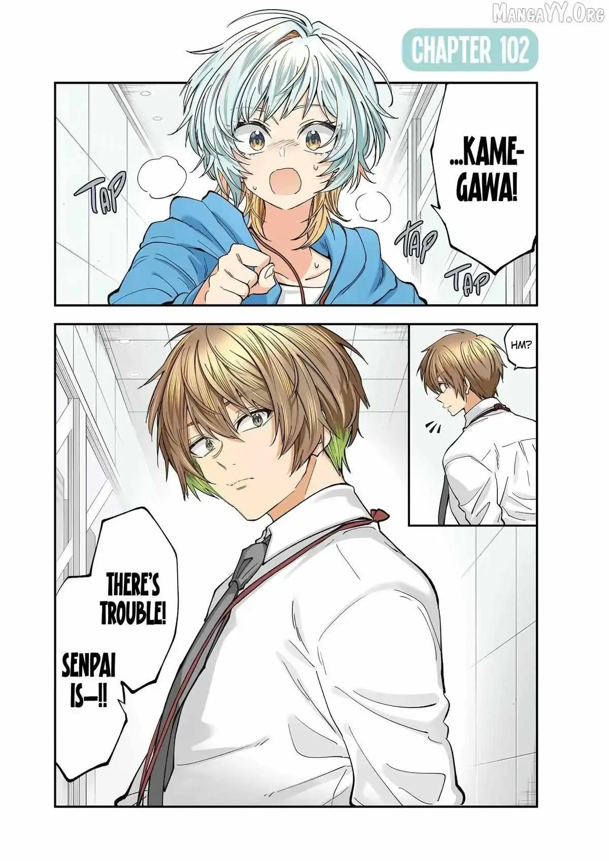 Awkward Senpai (Webcomic) Chapter 102 page 1 - 