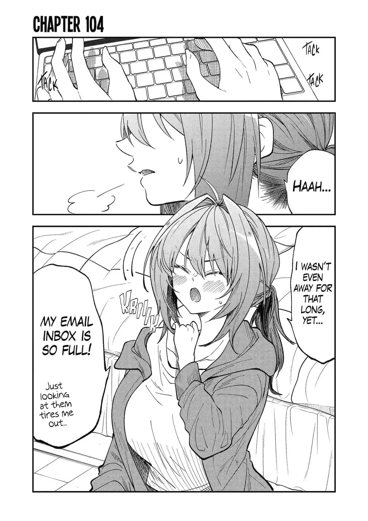 Awkward Senpai (Webcomic) Chapter 104 page 1 - 