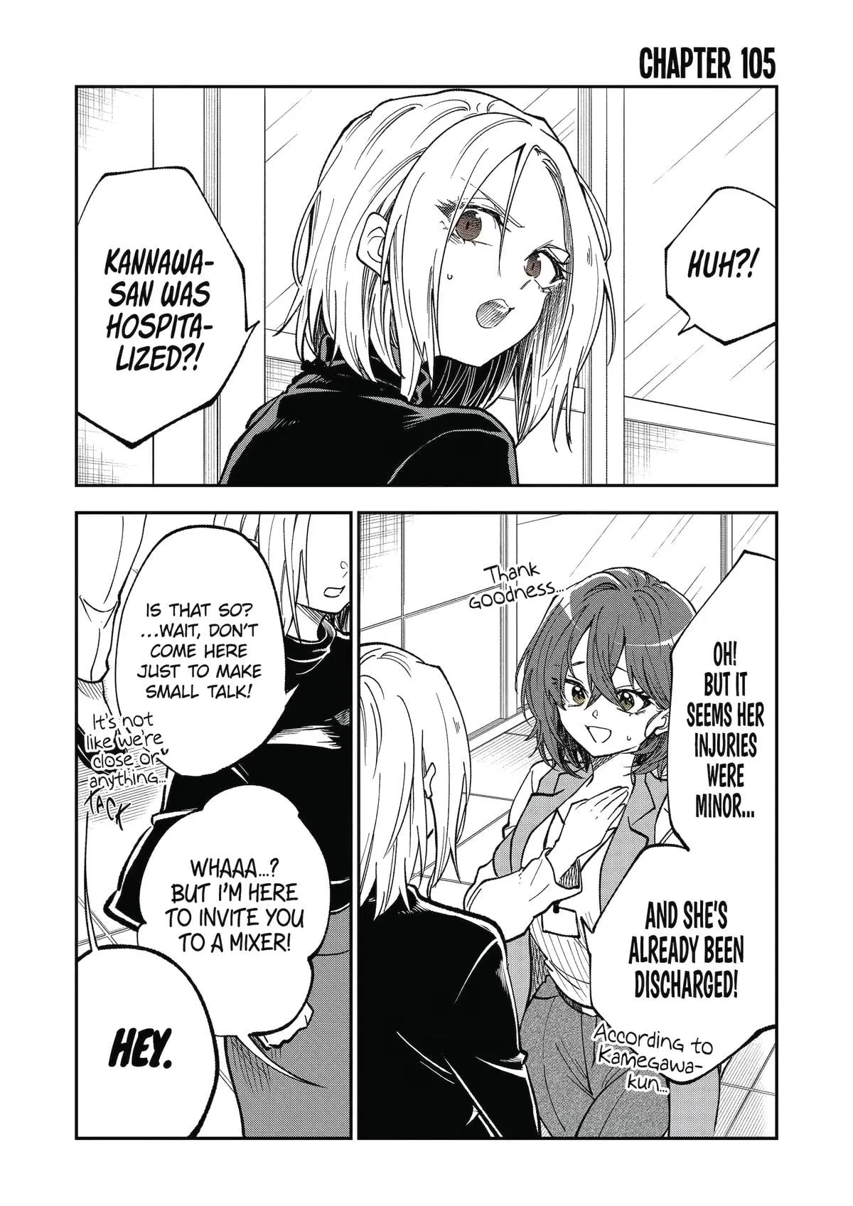 Awkward Senpai (Webcomic) Chapter 105 page 1 - 