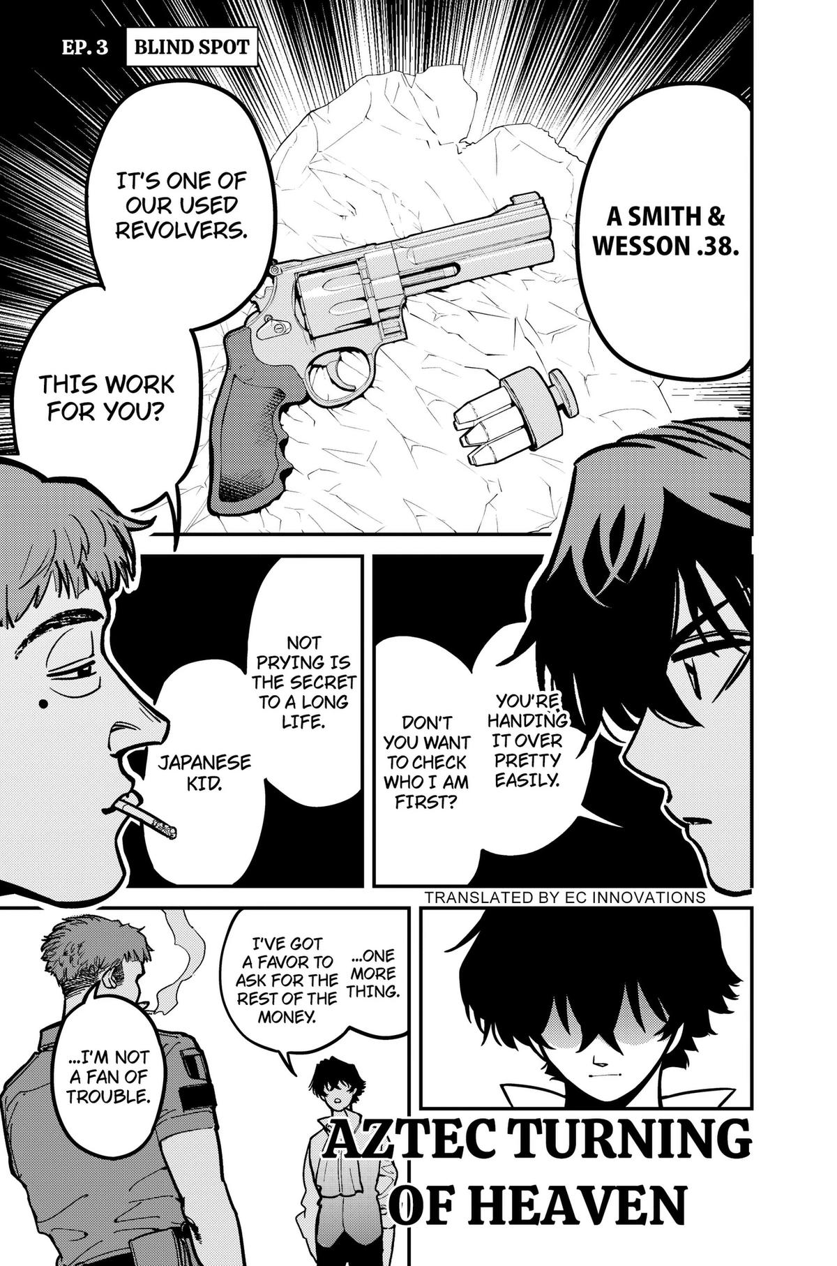Aztec Turning of Heaven Chapter 3 page 1 - 