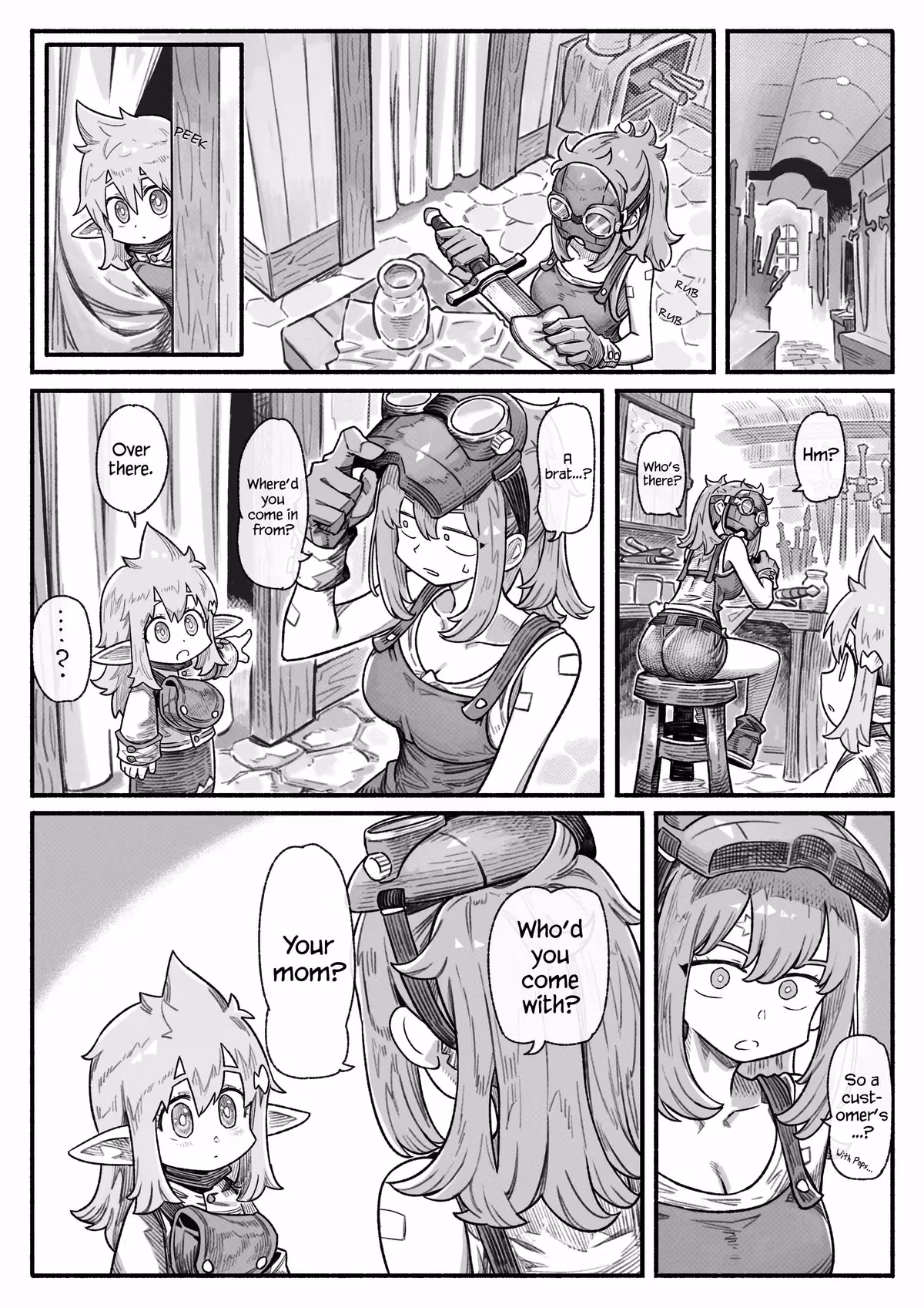 Babysitting Chapter 7 page 18 - 