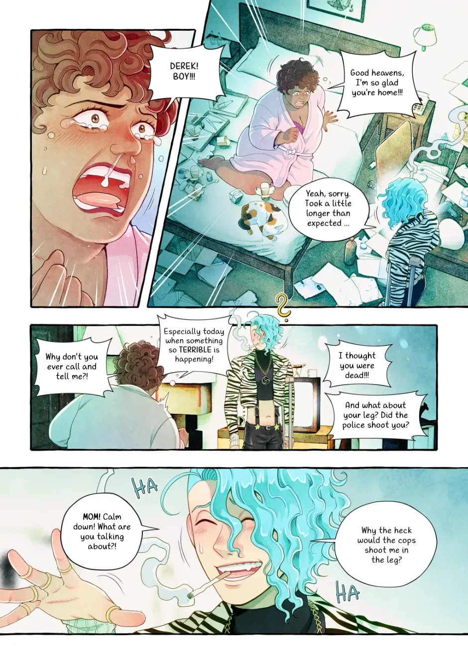 Back Home Blues Chapter 217 page 3 - 