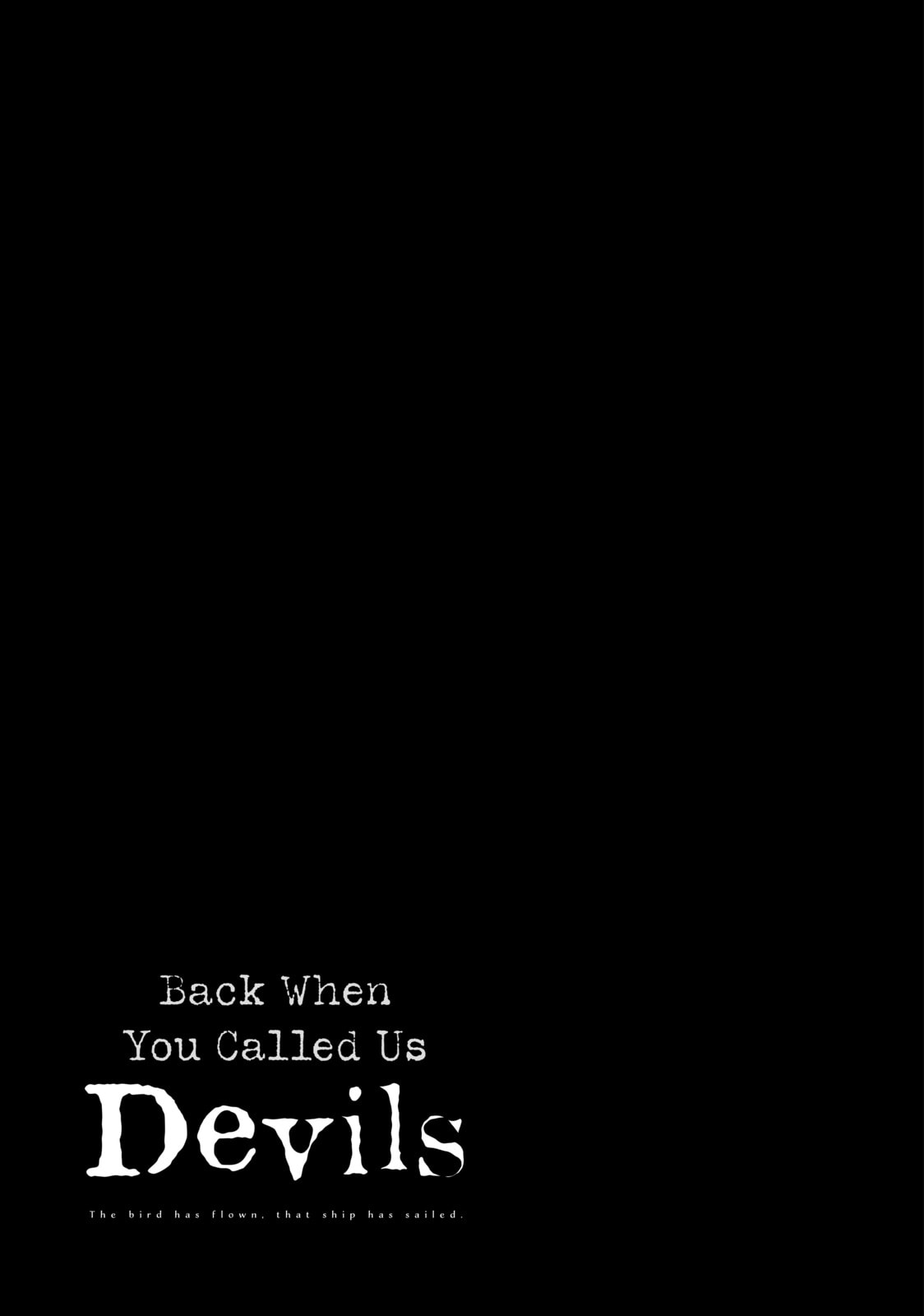 Back When You Called Us Devils Chapter 151 page 17 - 