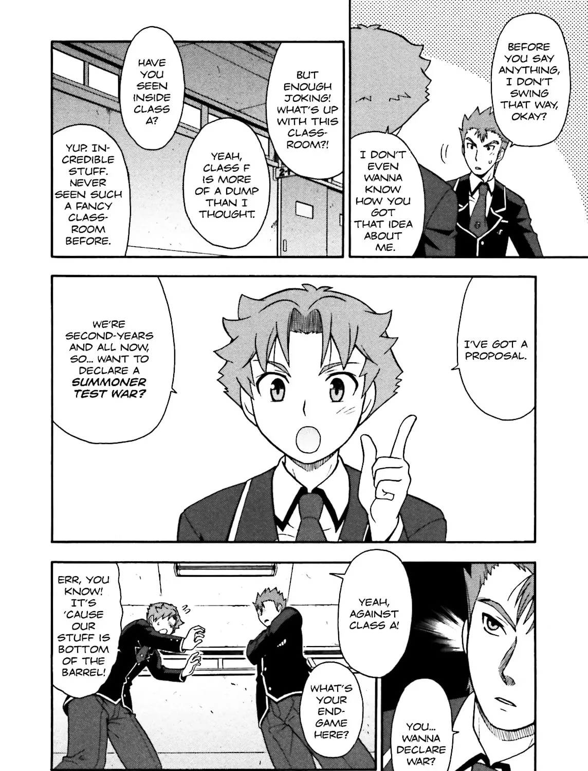 Baka & Test: Summon the Beast Chapter 1 page 57 - 