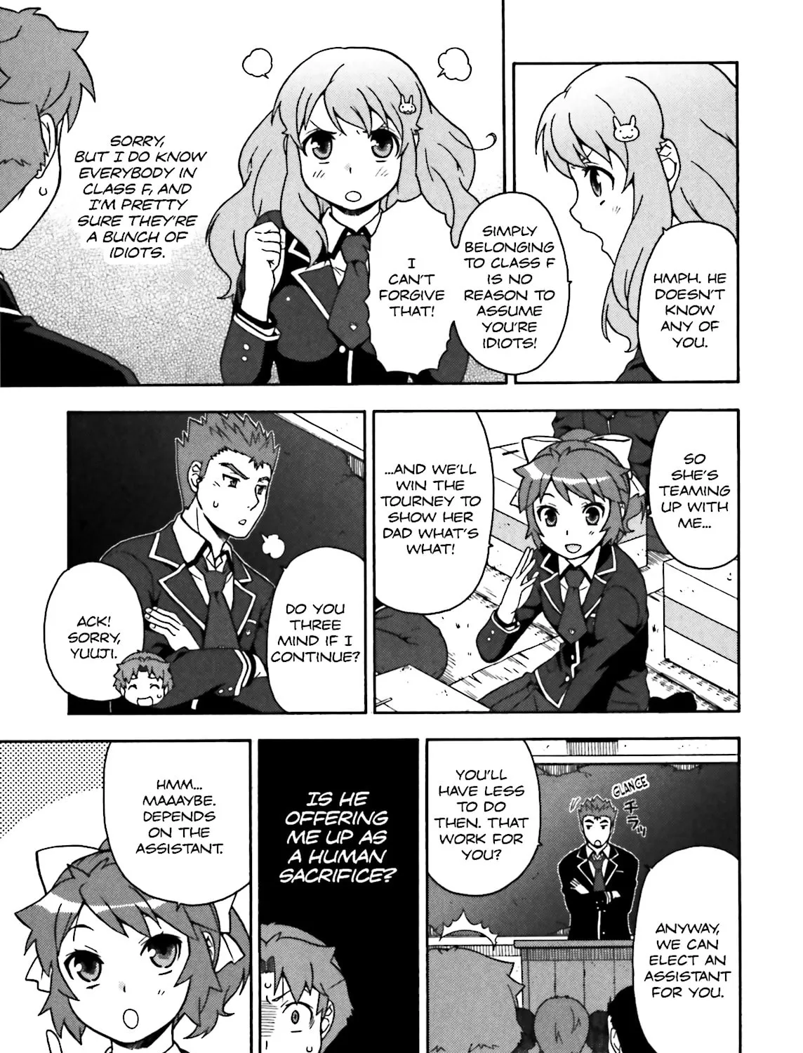 Baka & Test: Summon the Beast Chapter 11 page 27 - 