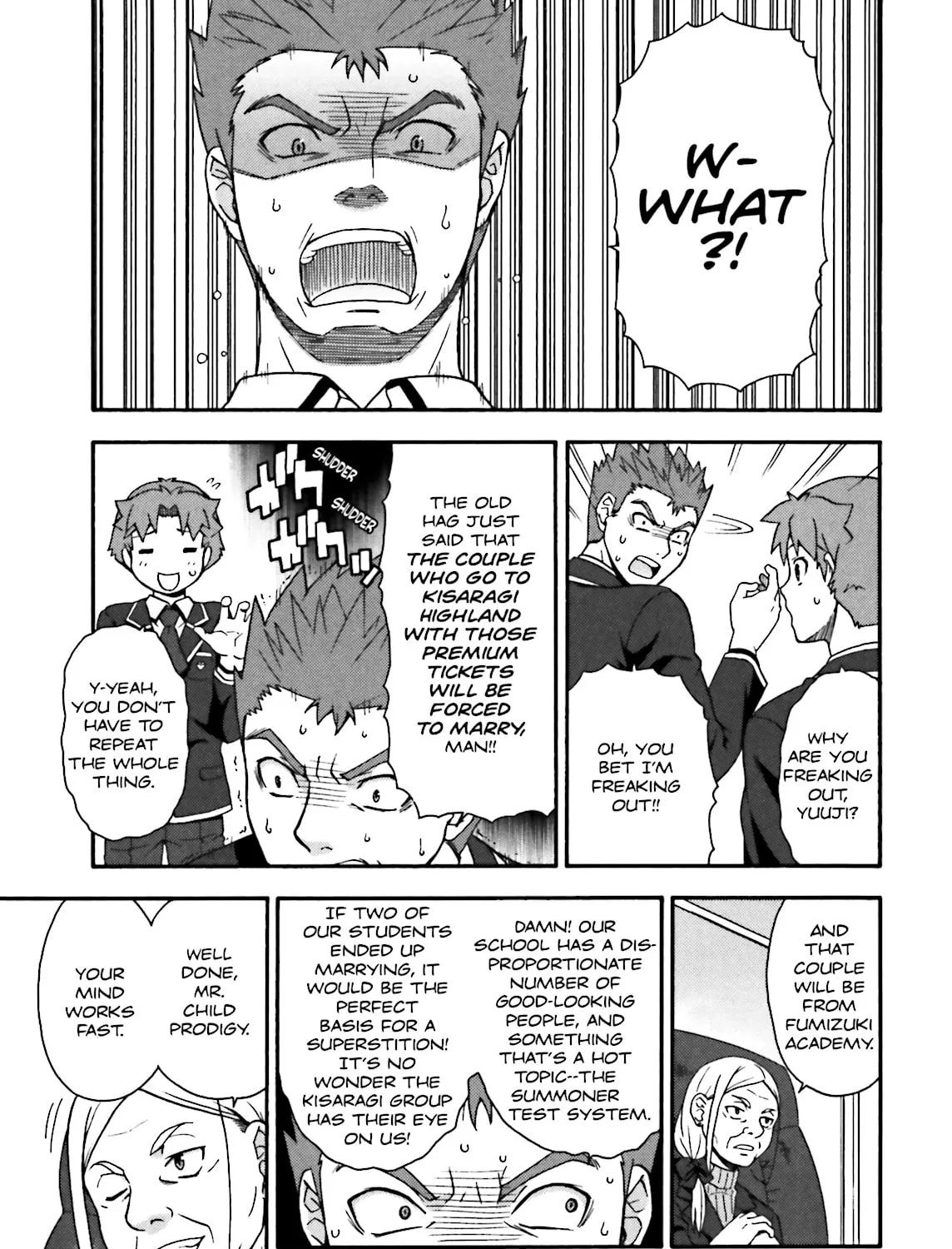 Baka & Test: Summon the Beast Chapter 12 page 57 - 