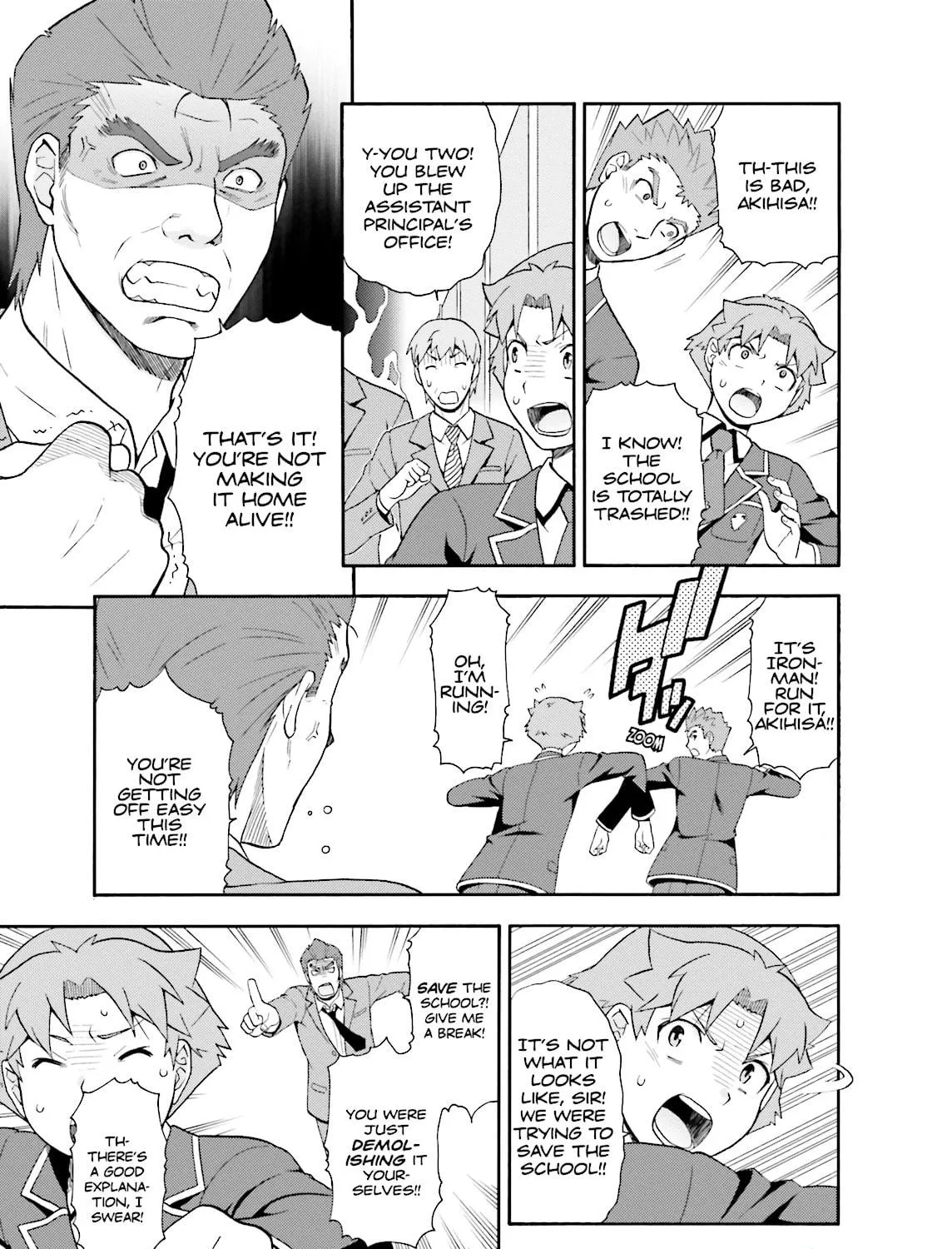 Baka & Test: Summon the Beast Chapter 21 page 35 - 