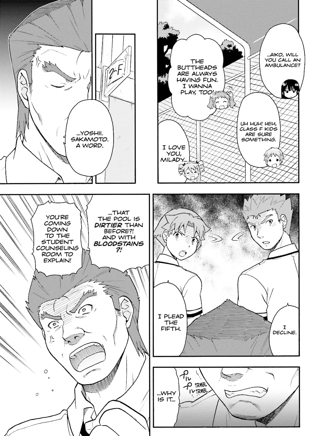 Baka & Test: Summon the Beast Chapter 27 page 57 - 