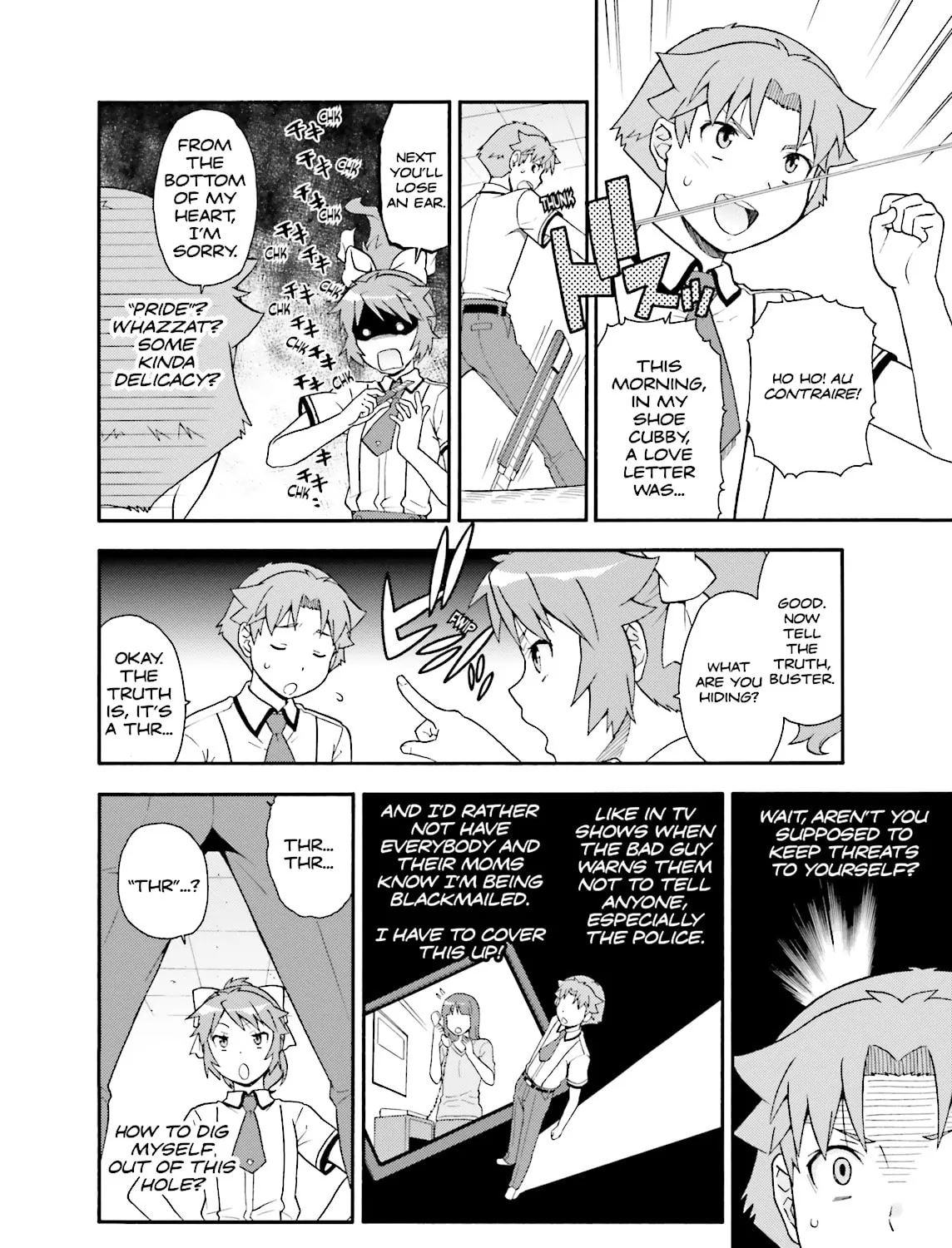 Baka & Test: Summon the Beast Chapter 28 page 15 - 