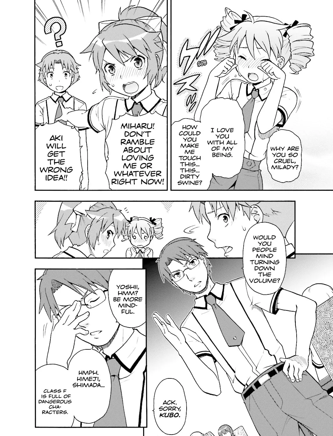 Baka & Test: Summon the Beast Chapter 31 page 19 - 