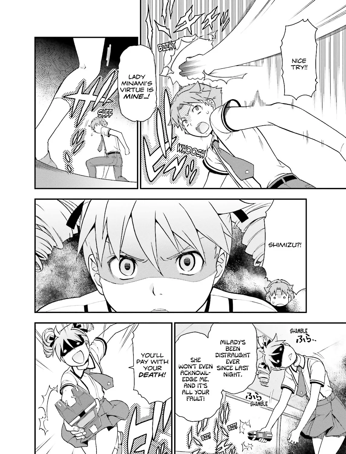 Baka & Test: Summon the Beast Chapter 37 page 27 - 