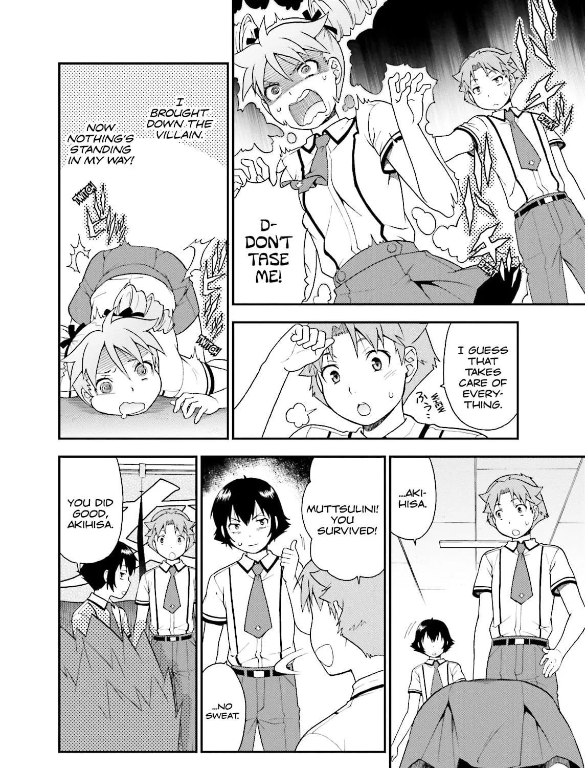 Baka & Test: Summon the Beast Chapter 37 page 35 - 