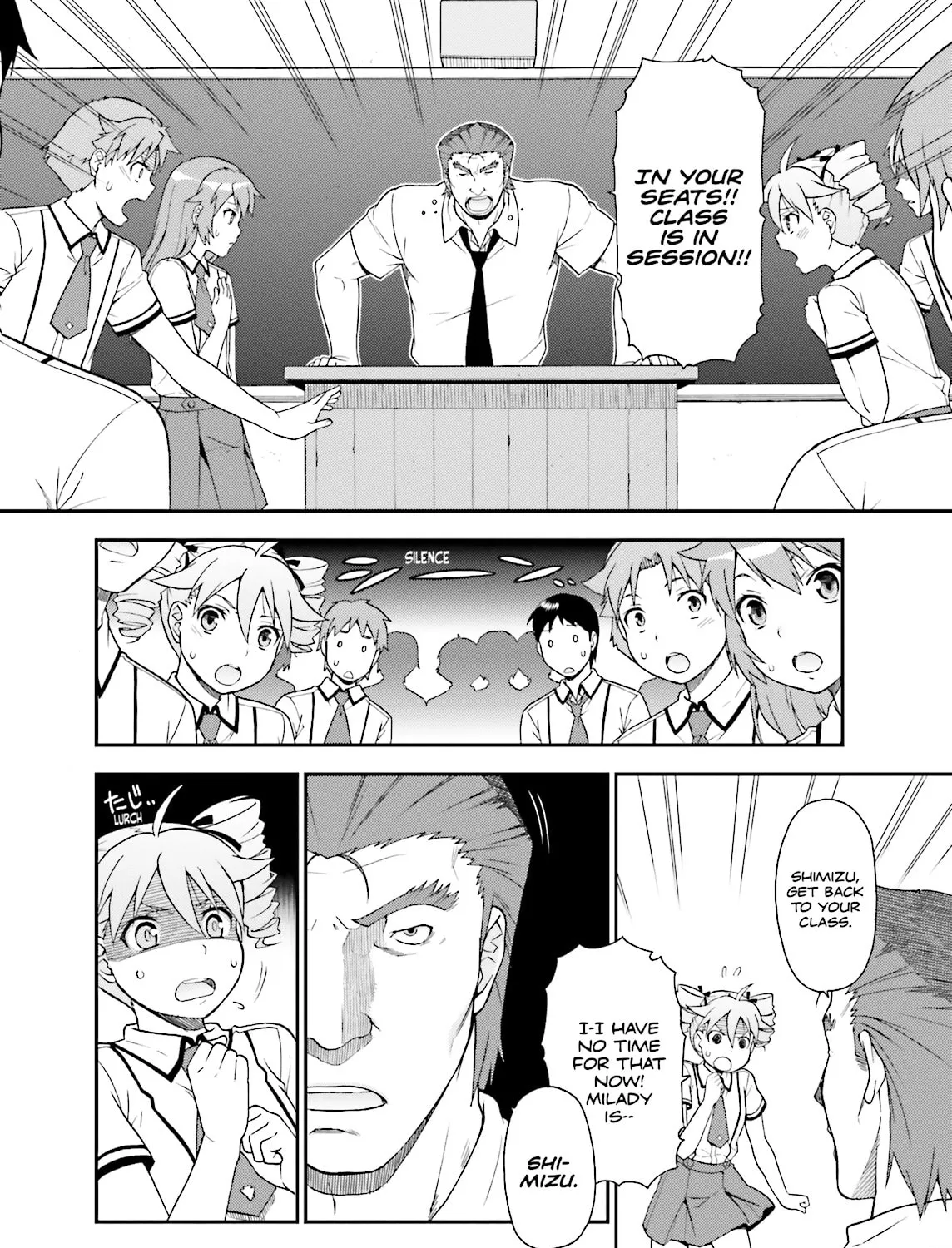 Baka & Test: Summon the Beast Chapter 39 page 55 - 