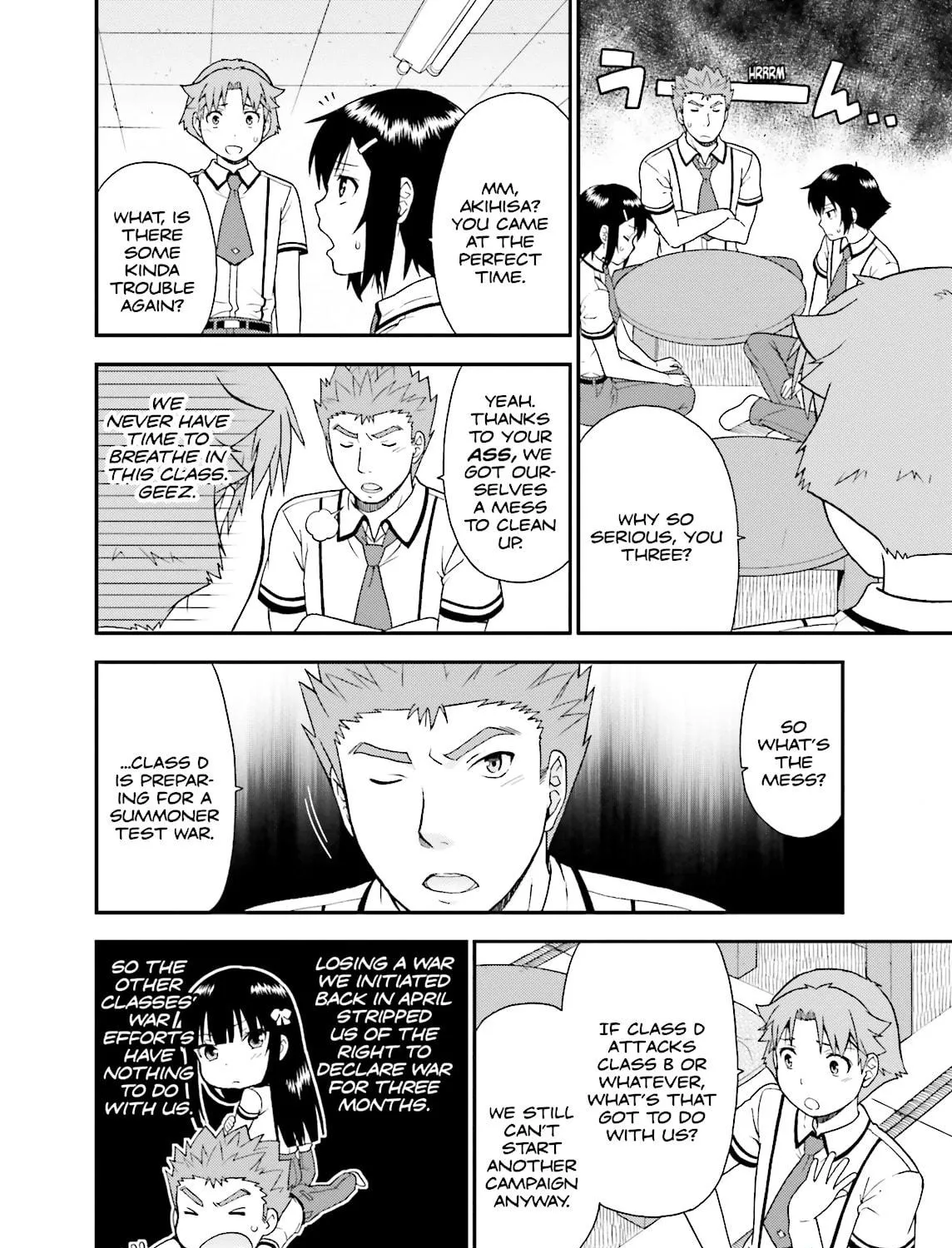 Baka & Test: Summon the Beast Chapter 39 page 59 - 