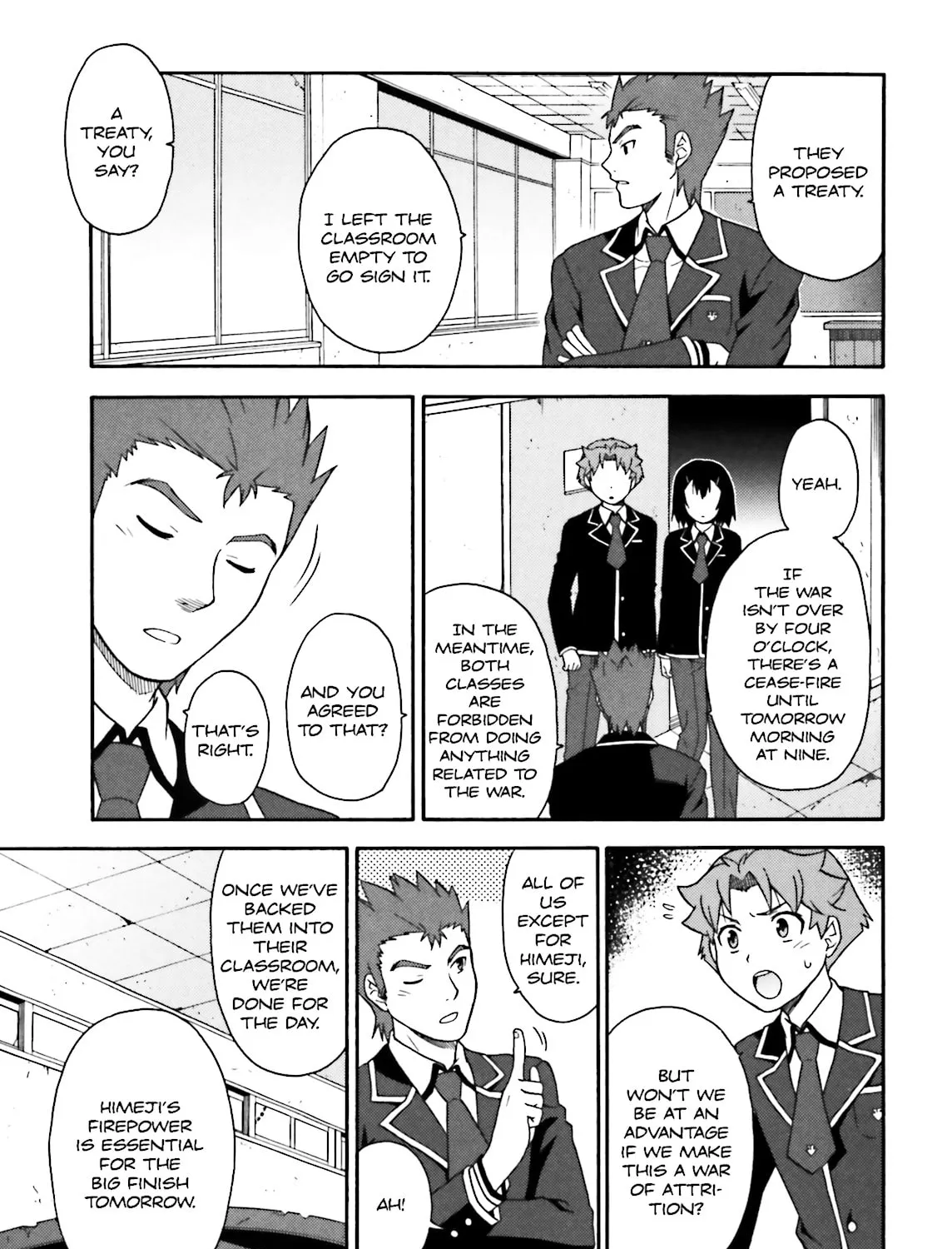 Baka & Test: Summon the Beast Chapter 6 page 27 - 