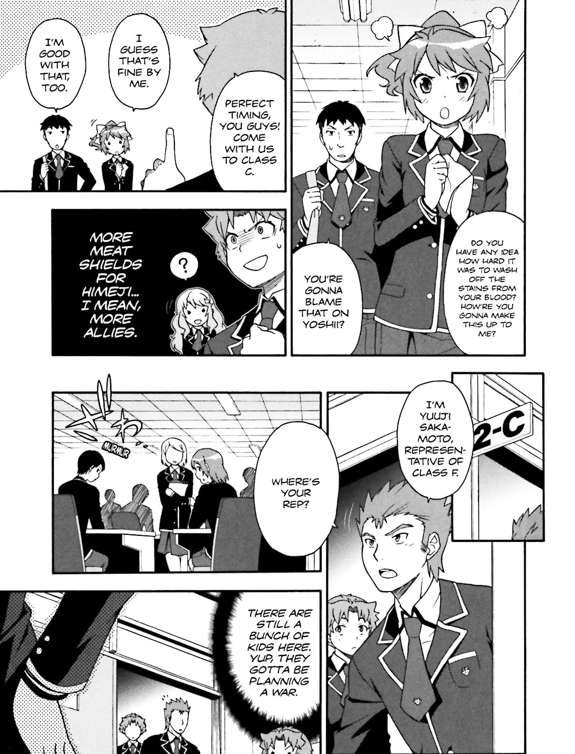 Baka & Test: Summon the Beast Chapter 6 page 55 - 
