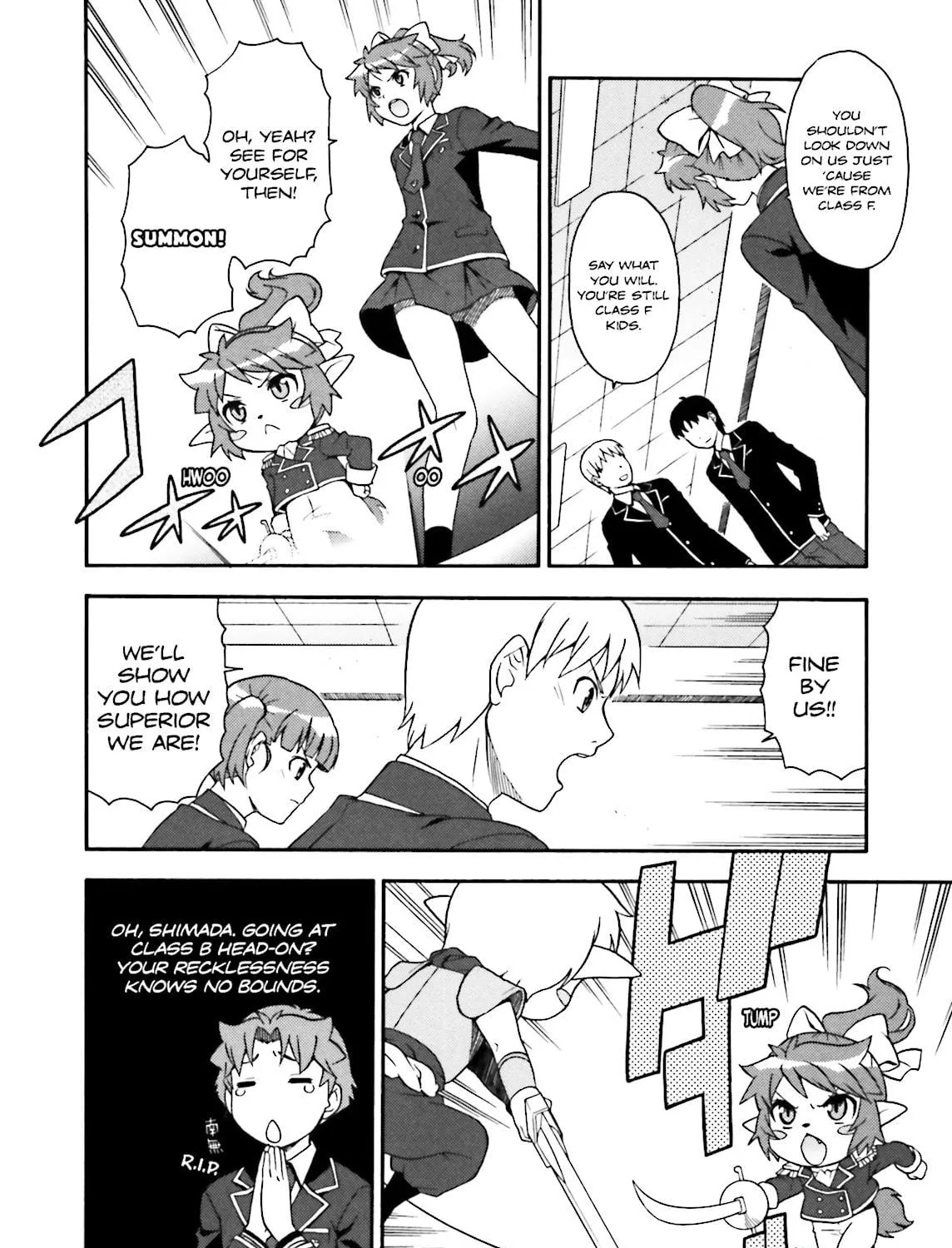 Baka & Test: Summon the Beast Chapter 7 page 23 - 