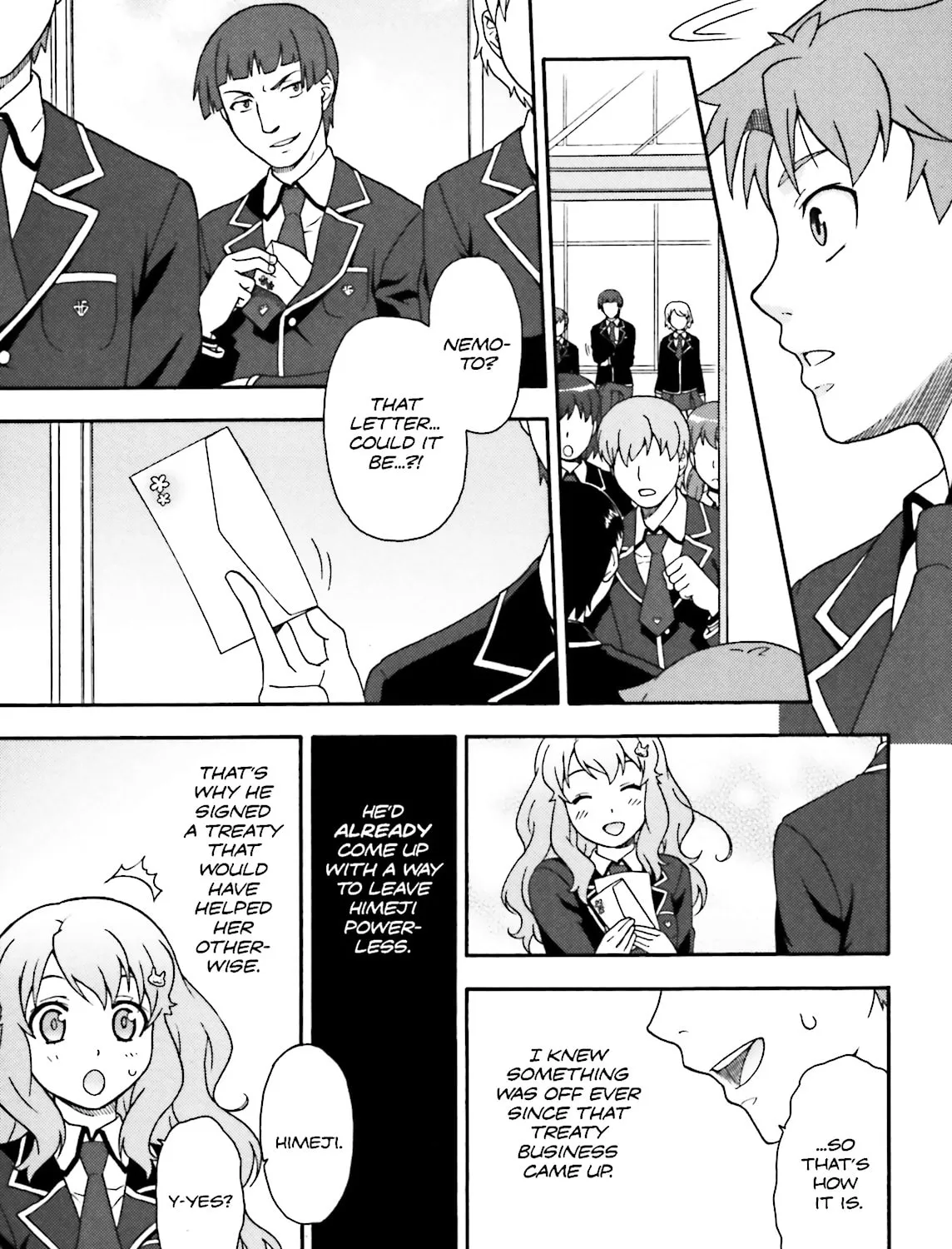 Baka & Test: Summon the Beast Chapter 8 page 13 - 