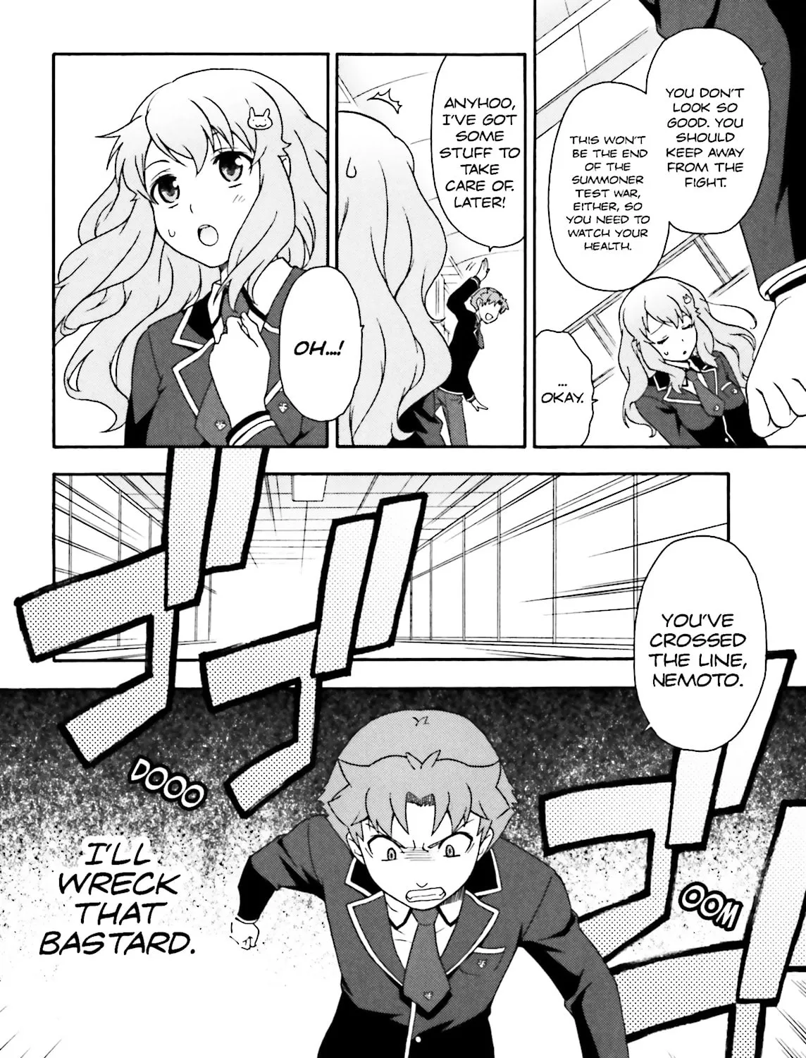 Baka & Test: Summon the Beast Chapter 8 page 15 - 