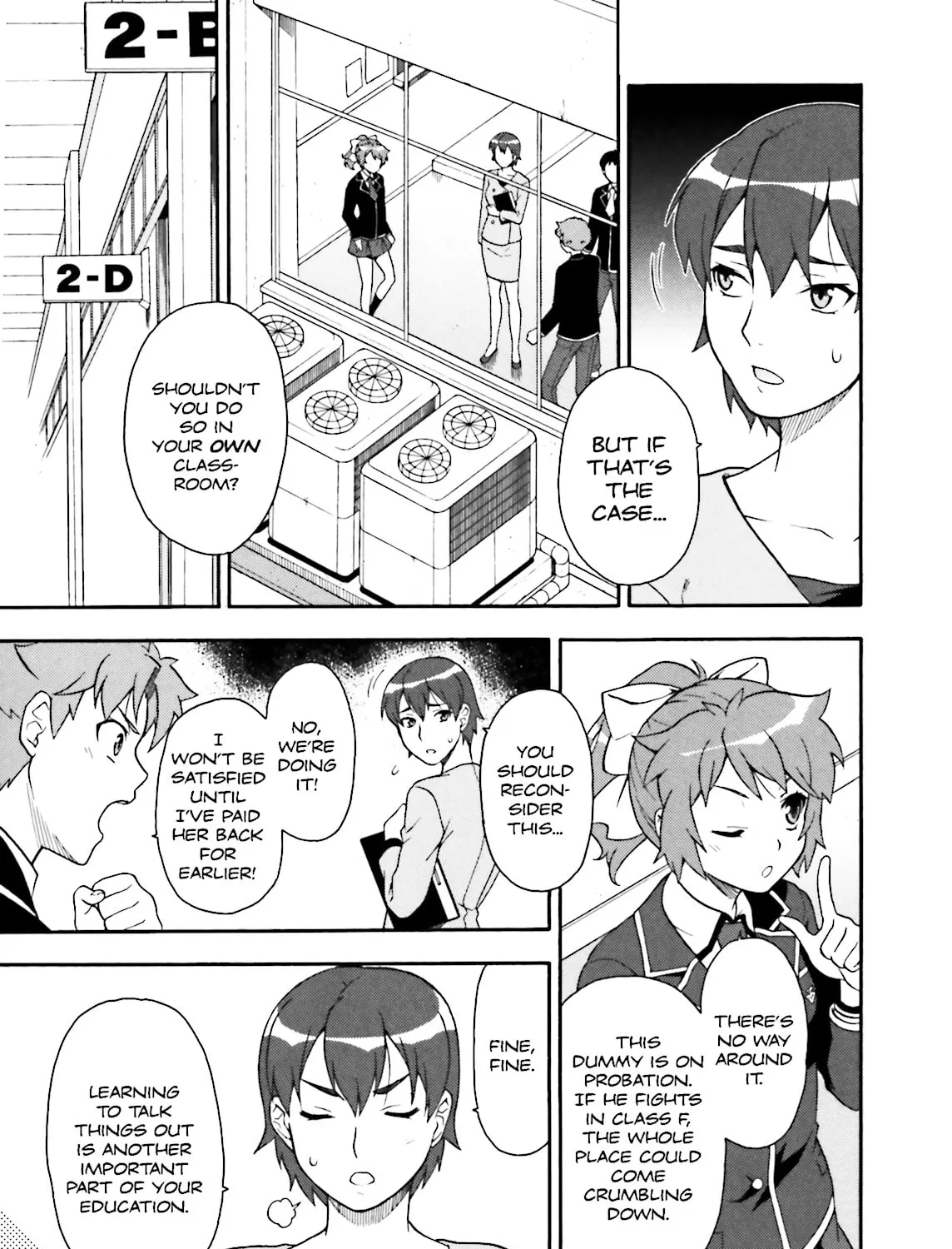 Baka & Test: Summon the Beast Chapter 8 page 33 - 