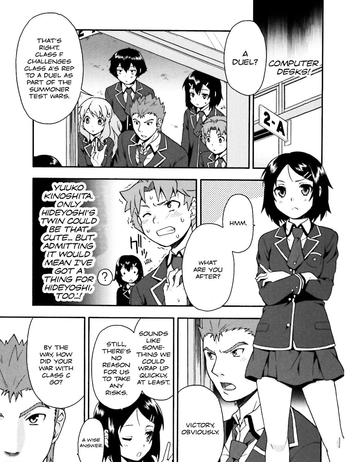 Baka & Test: Summon the Beast Chapter 9 page 53 - 