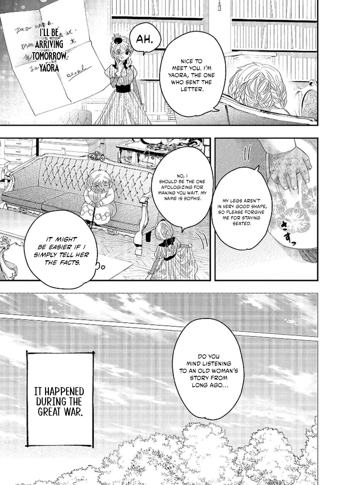 Bakemono Jou Sophie no Salon Chapter 11.1 page 6 - 