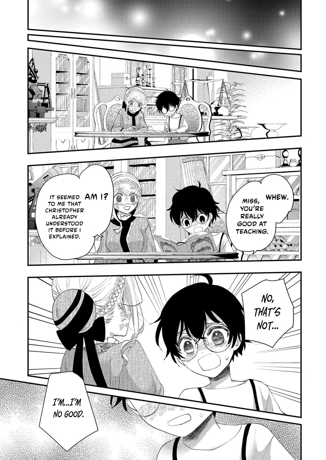 Bakemono Jou Sophie no Salon Chapter 13.1 page 6 - 