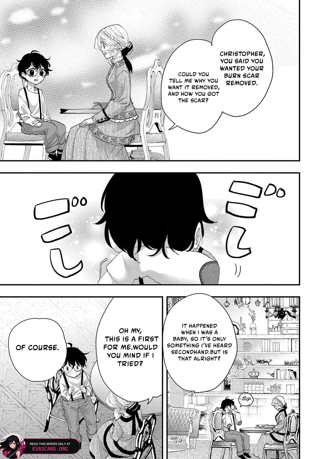 Bakemono Jou Sophie no Salon Chapter 13.1 page 10 - 