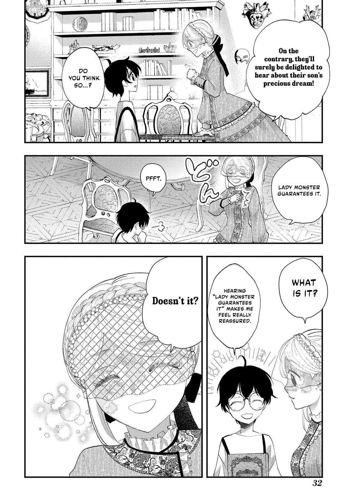 Bakemono Jou Sophie no Salon Chapter 13.2 page 15 - 