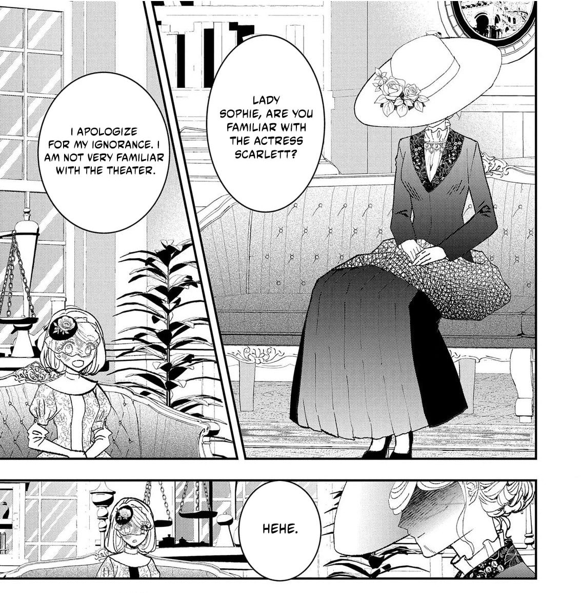 Bakemono Jou Sophie no Salon Chapter 14.1 page 4 - 
