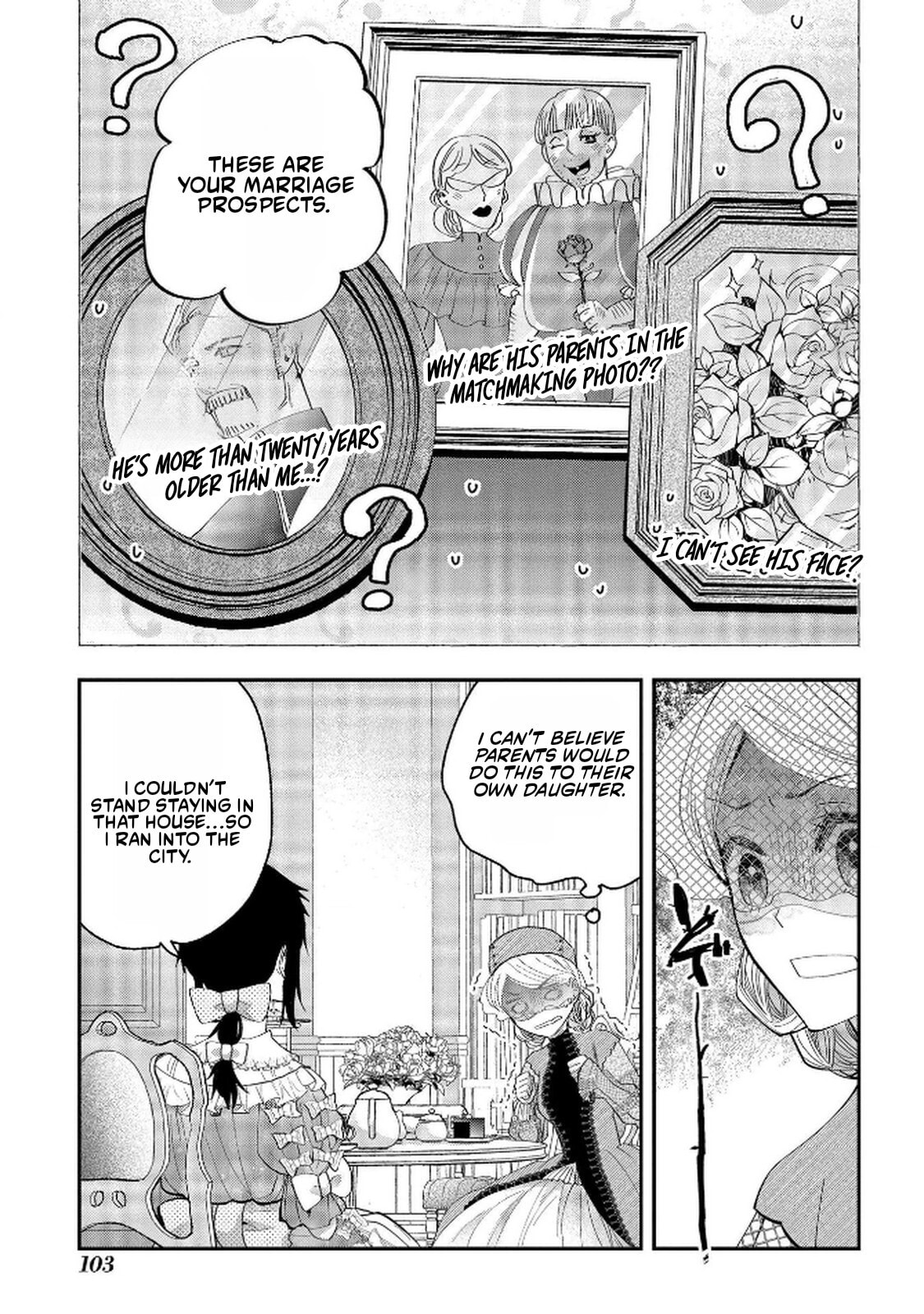 Bakemono Jou Sophie no Salon Chapter 8 page 22 - 