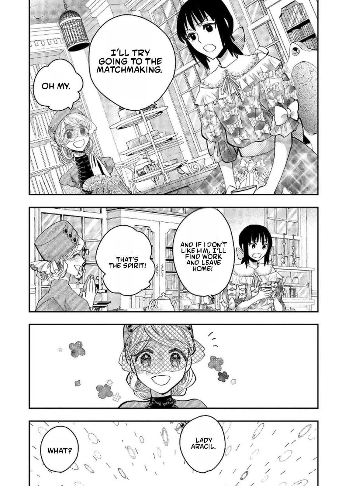 Bakemono Jou Sophie no Salon Chapter 8 page 36 - 