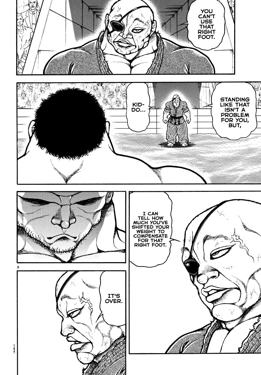 Baki Dou (2018) Chapter 134 page 8 - 