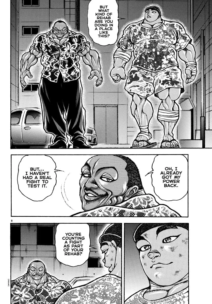 Baki Dou (2018) Chapter 139 page 8 - 