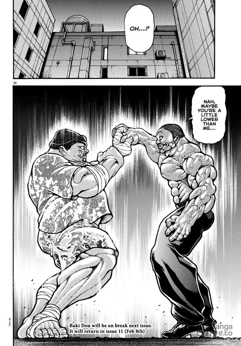 Baki Dou (2018) Chapter 140 page 20 - 