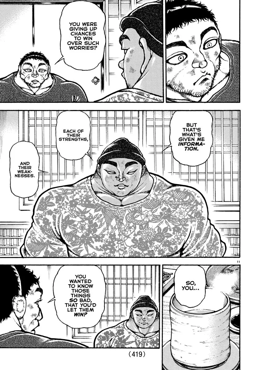 Baki Dou (2018) Chapter 144 page 11 - 