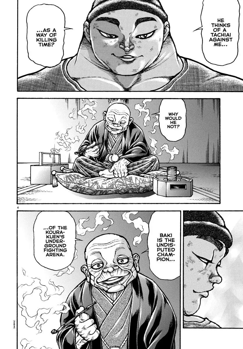 Baki Dou (2018) Chapter 145 page 4 - 