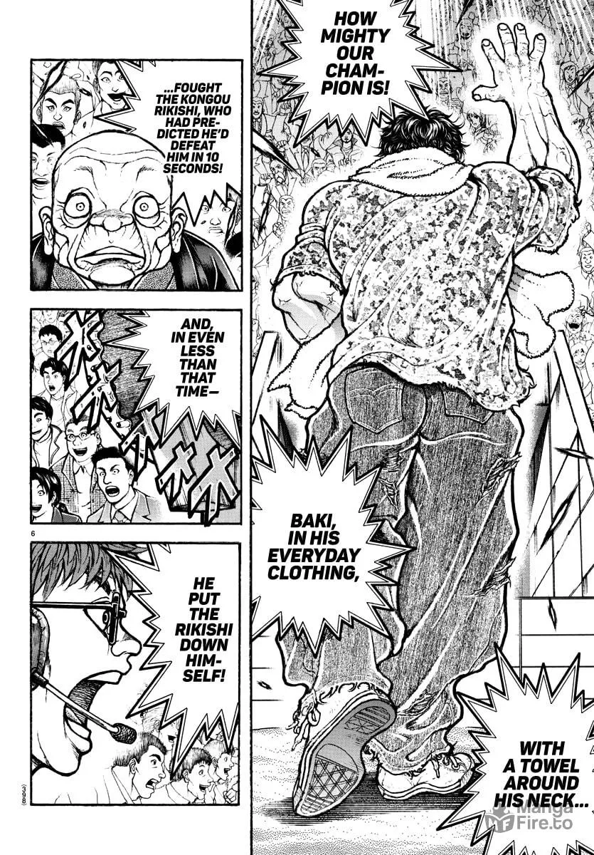 Baki Dou (2018) Chapter 148 page 6 - 