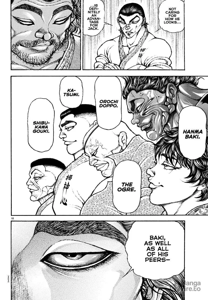 Baki Dou (2018) Chapter 150 page 18 - 