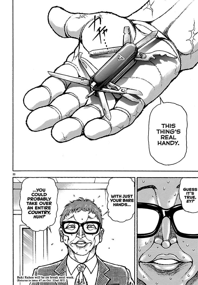 Baki Rahen Chapter 70 page 20 - 