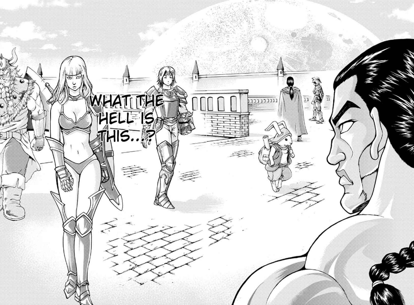 Baki Side Story: Retsu Kaioh Doesn't Mind Even If It's in Another World Chapter 1 page 13 - 