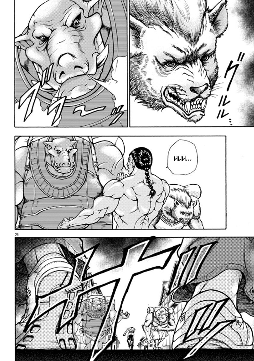 Baki Side Story: Retsu Kaioh Doesn't Mind Even If It's in Another World Chapter 1 page 22 - 