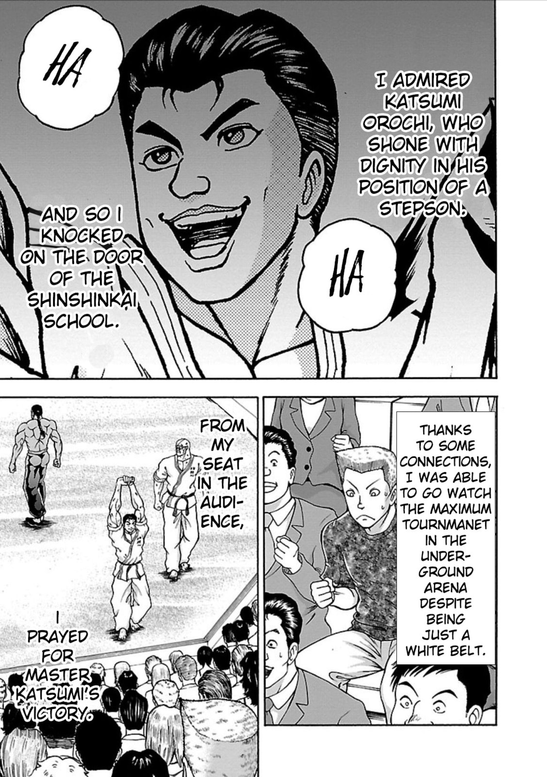 Baki Side Story: Retsu Kaioh Doesn't Mind Even If It's in Another World Chapter 2 page 12 - 