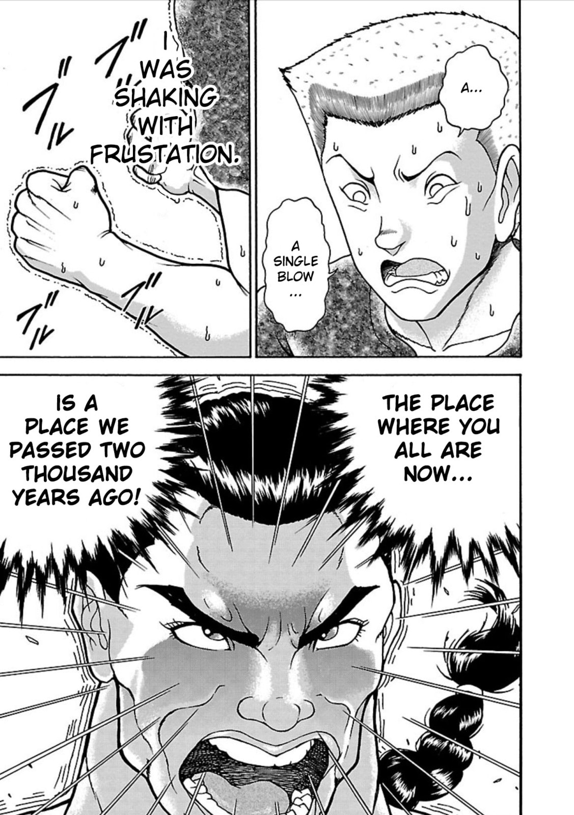 Baki Side Story: Retsu Kaioh Doesn't Mind Even If It's in Another World Chapter 2 page 14 - 