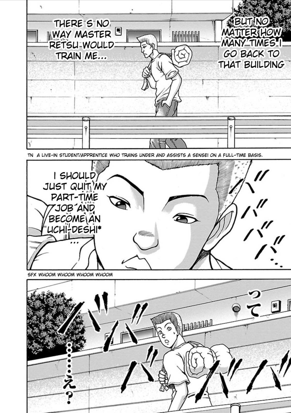Baki Side Story: Retsu Kaioh Doesn't Mind Even If It's in Another World Chapter 2 page 17 - 