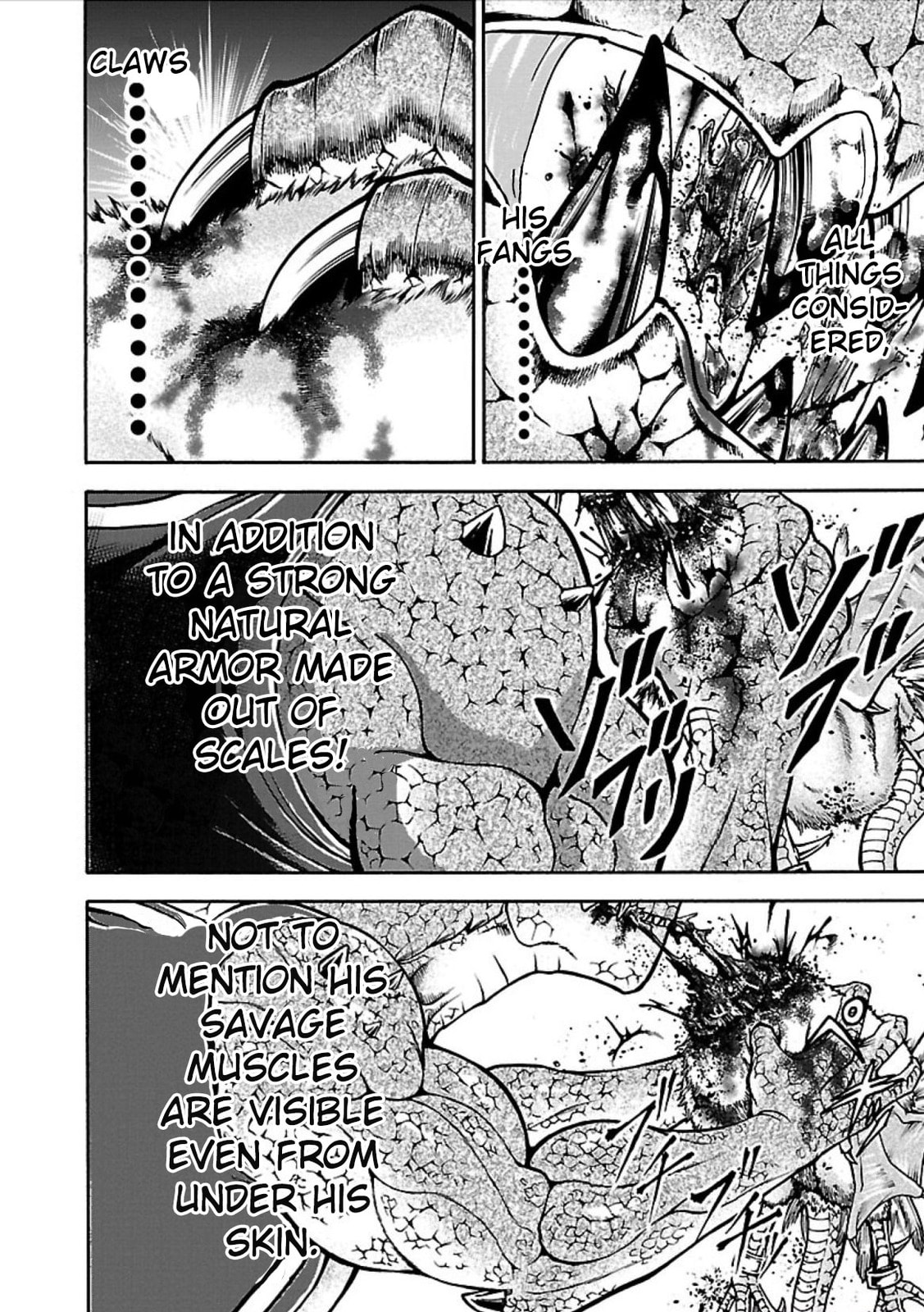 Baki Side Story: Retsu Kaioh Doesn't Mind Even If It's in Another World Chapter 3 page 14 - 
