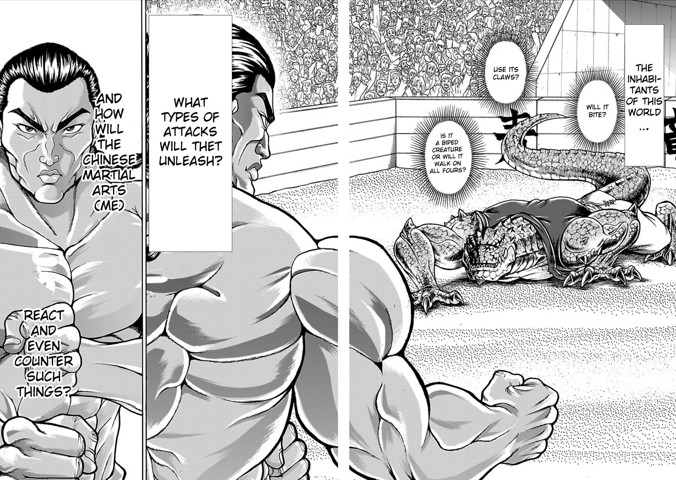 Baki Side Story: Retsu Kaioh Doesn't Mind Even If It's in Another World Chapter 3 page 16 - 