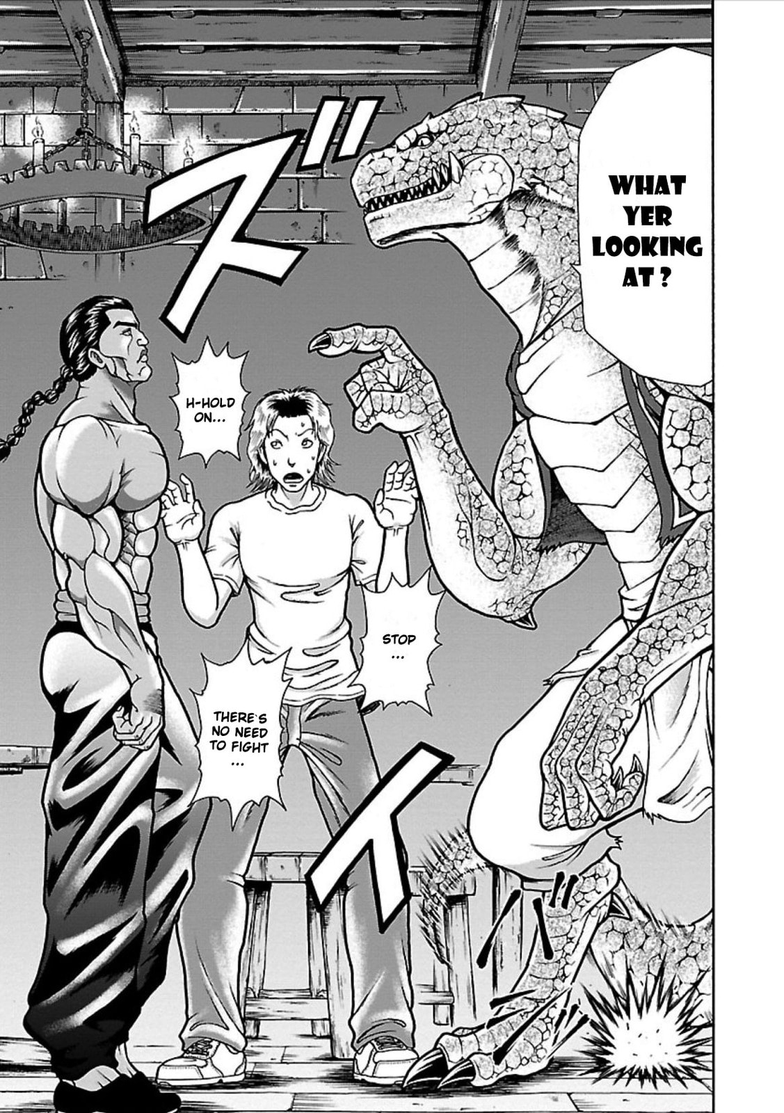 Baki Side Story: Retsu Kaioh Doesn't Mind Even If It's in Another World Chapter 3 page 18 - 