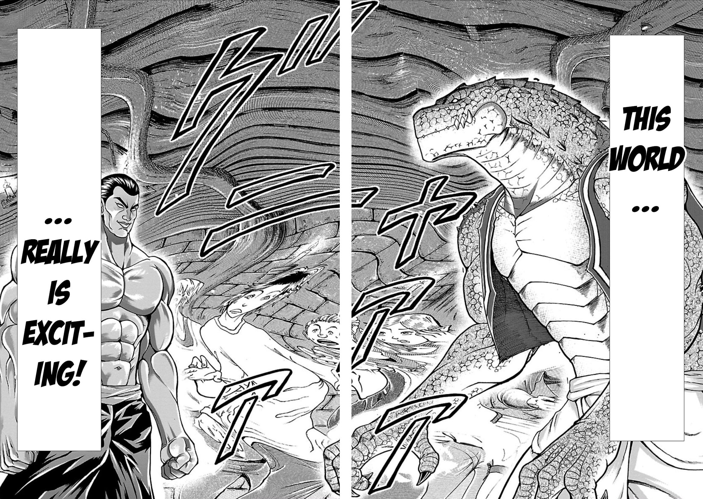 Baki Side Story: Retsu Kaioh Doesn't Mind Even If It's in Another World Chapter 3 page 19 - 