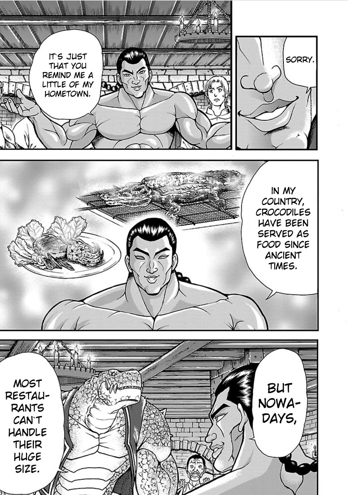 Baki Side Story: Retsu Kaioh Doesn't Mind Even If It's in Another World Chapter 3 page 21 - 